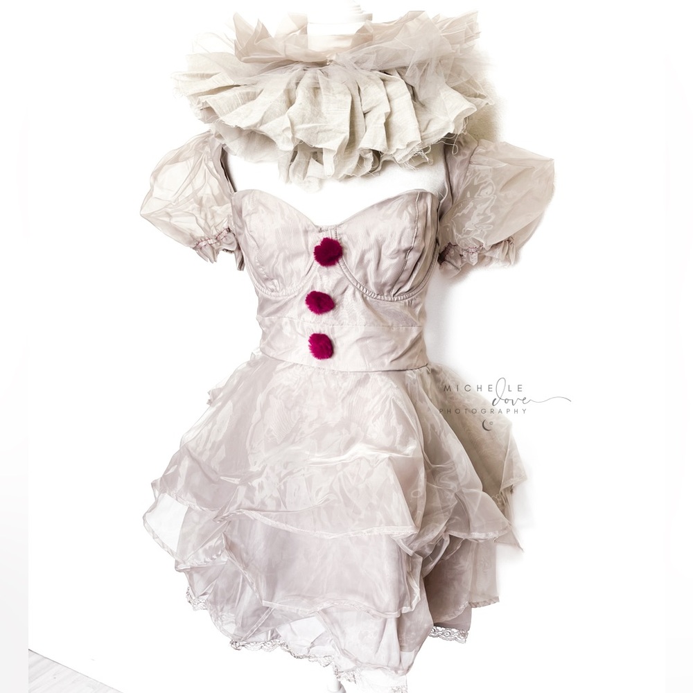 Pennywise WB Horror Killer Clown Babydoll Dress